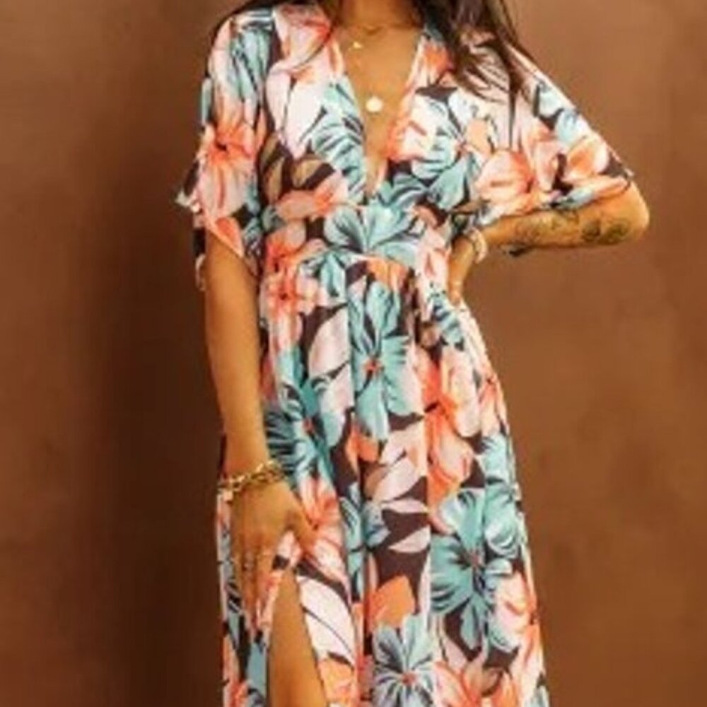 Short sleeve Maxi Dress